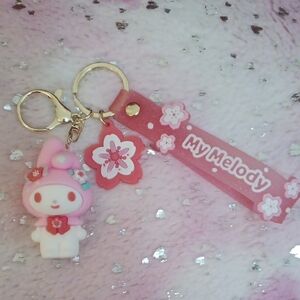 Sanrio My Melody Pink and White Key Holder